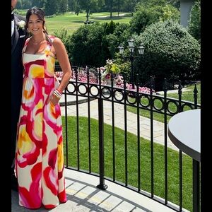 Amanda Uprichard Multicolor Maxi Dress